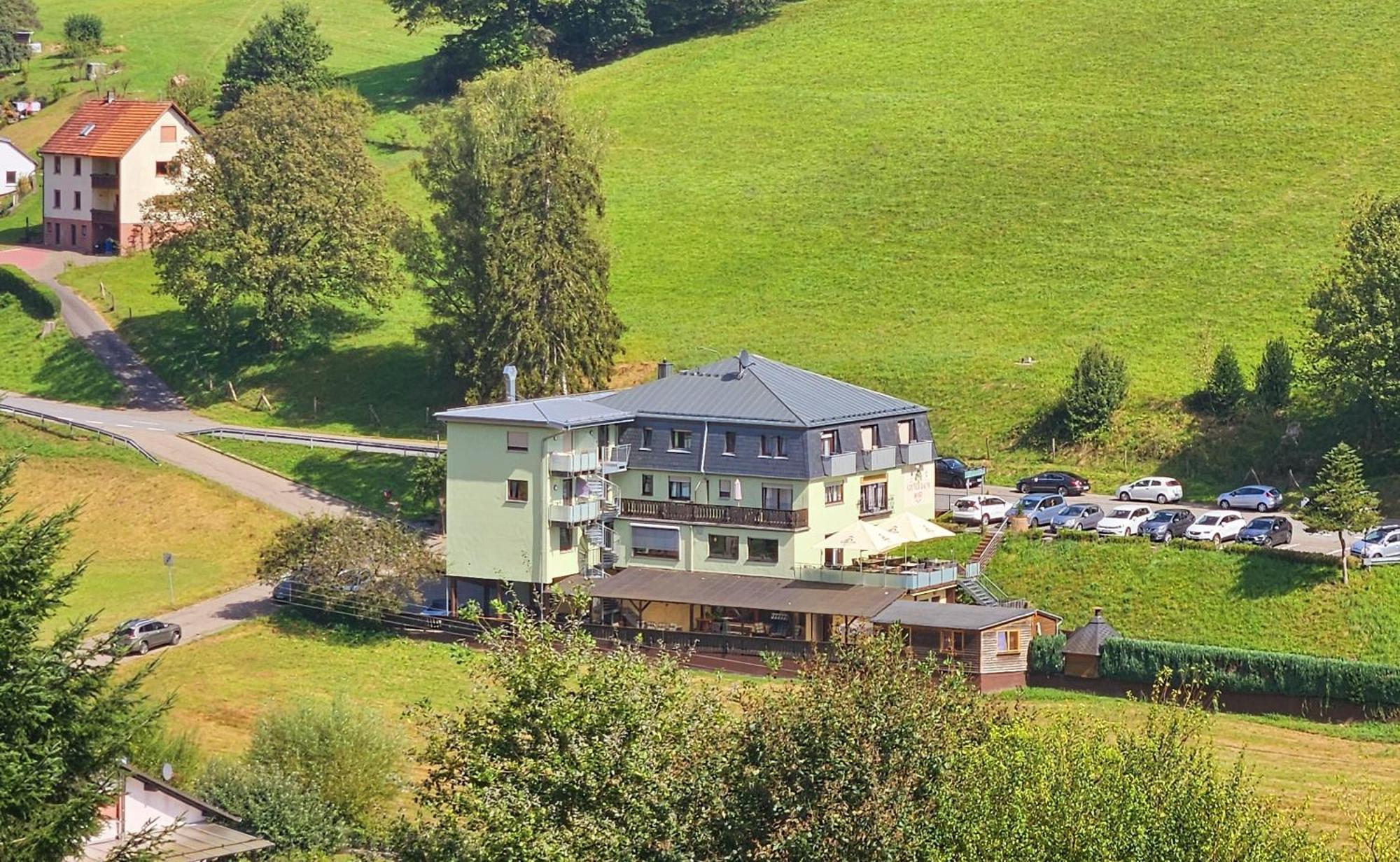 Hotel Landgasthof Grüner Baum Oberzent Exterior foto